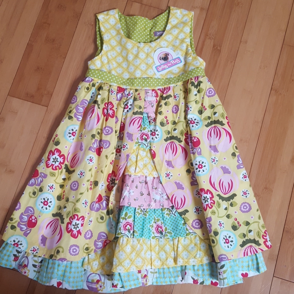 Jelly the Pug Easter Dress!